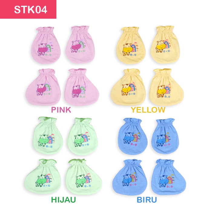 Mamalia STK Bayi - Sarung Tangan Kaki Newborn