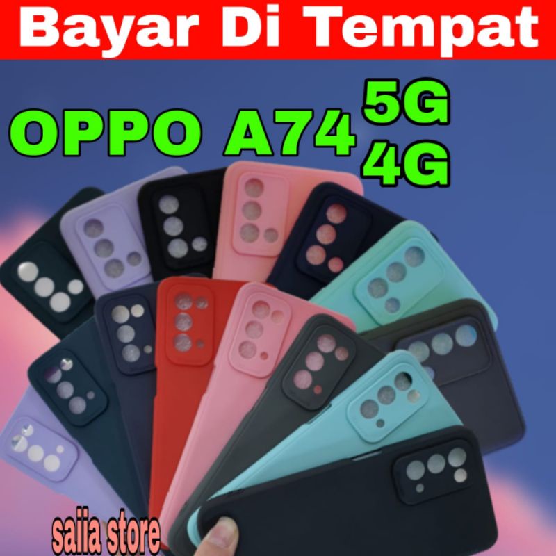 Softcase A95 A74 4G 5G  Kesing A95 A74 4G 5G Silikon fuze case A95 A74 aneka motif dan warna