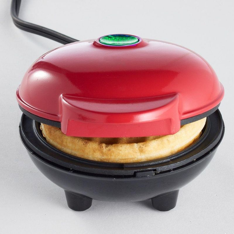 Mini Waffle Maker Pembuat Waffle Elektrik Cetakan Wafel