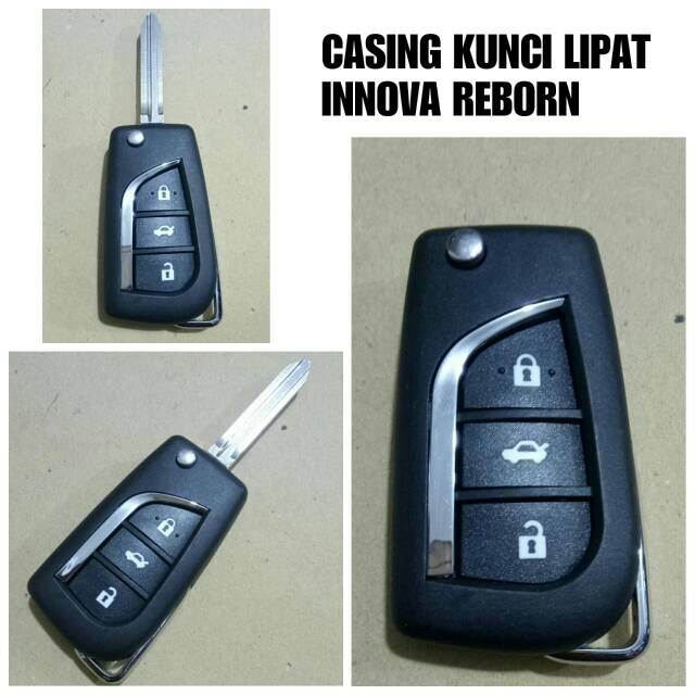 Casing Kunci Remote Innova Reborn Kunci Lipat