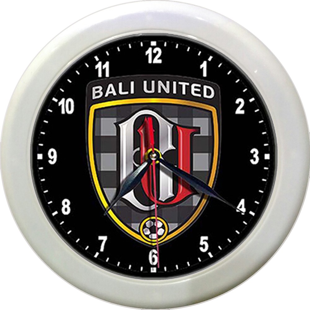 JAM DINDING BALI UNITED - BU   (DIAMETER 30CM)