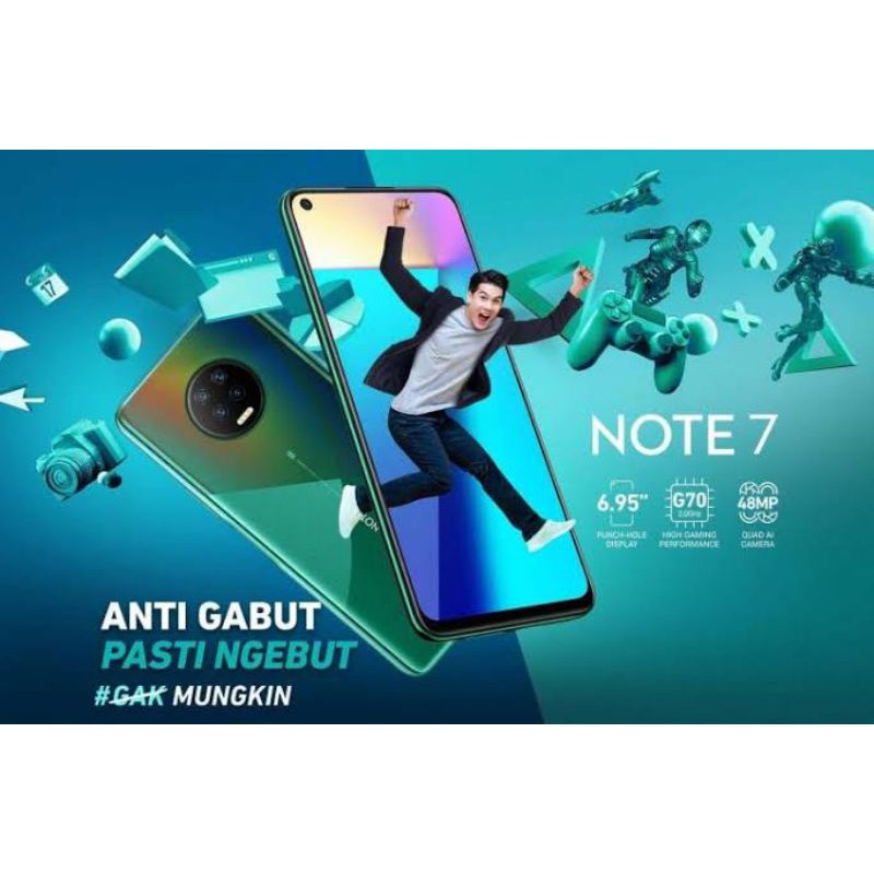 Infinix Note7 6/128GB Bekas
