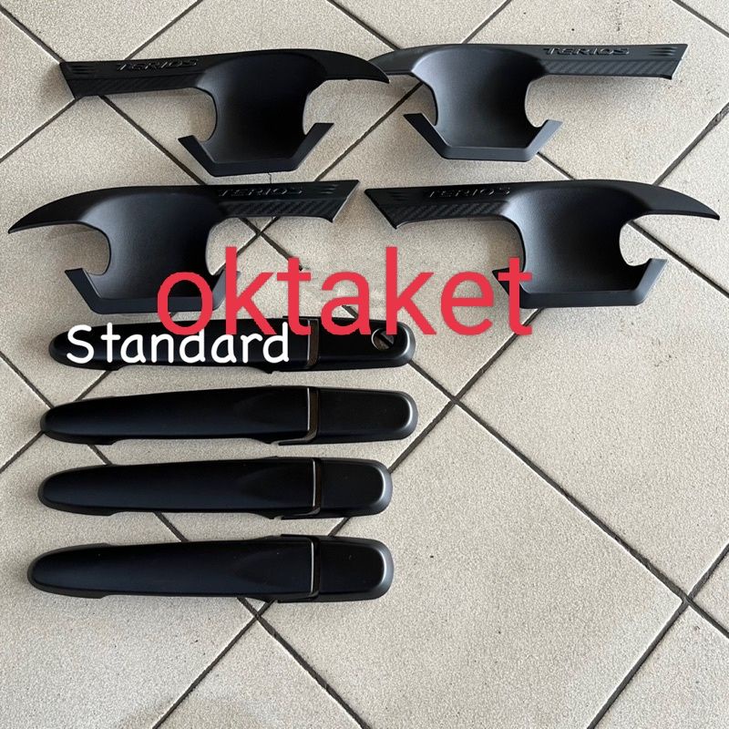 paket outer handle All new rush Terios 2018-2022 Gr sport Elegant hitam