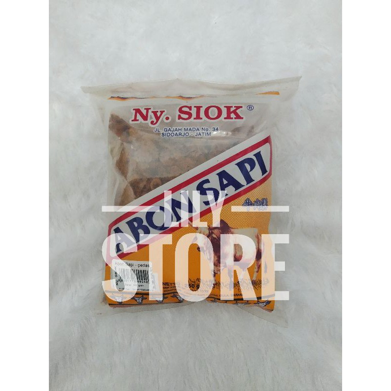 

Abon Sapi Pedas Ny Siok 250g 250 Gram