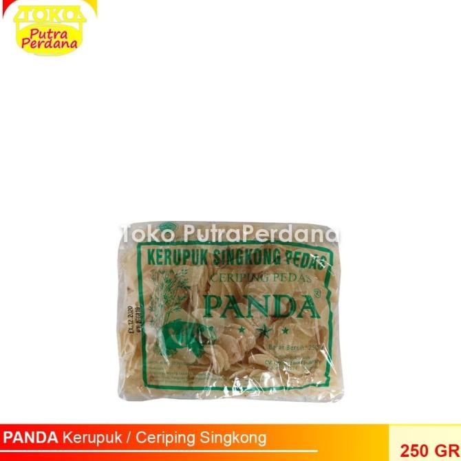 

Cuci Gudang Awal Tahun Kerupuk / Ceriping Singkong Cap PANDA 250gr Cuci Gudang Awal Tahun