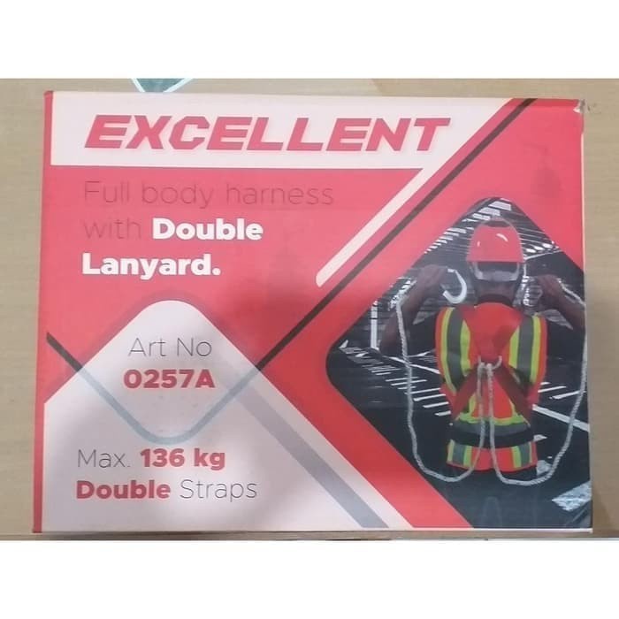 BODY HARNESS EXCELLENT FULL BODY HARNESS LANYARD 0257A