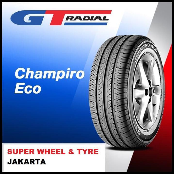 Best Sale Ban Mobil Gt Radial Champiro Eco 165/80R13 Tubeless 165 / 80 R13
