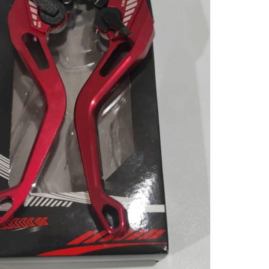 ♩ Handel Handle Rem Motor Variasi Model Sisik Stelan Full Cnc Premium Sepasang Impor - Hendle rem Mo