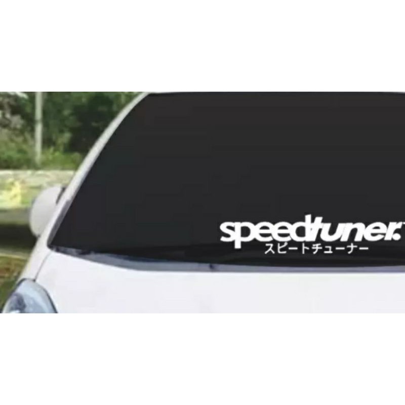 STICKER SPEEDTUNER KANJI CUTTING