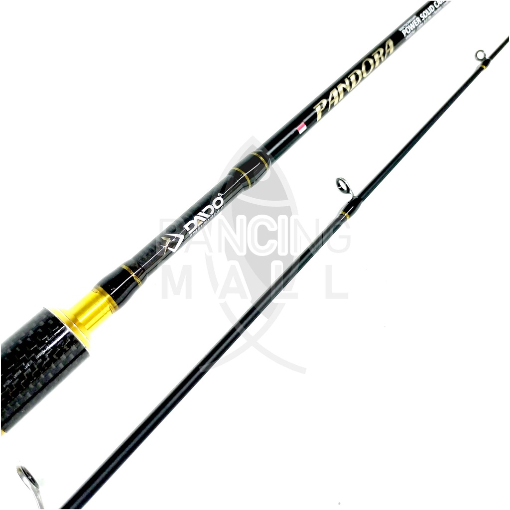 Joran Spinning Daido Pandora Original 180 cm Fuji Ring Carbon Solid JS