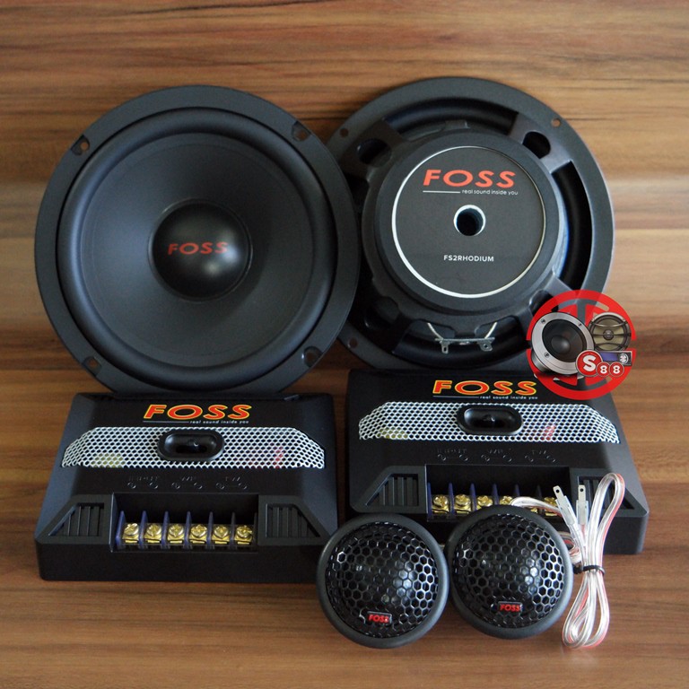 Foss FS2 New Rhodium 2-Way Components Speaker