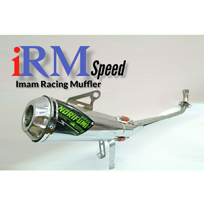 KNALPOT BEBEK RACING NORIFUMI,KARISMA,SUPRA,SHOGUN,BLADE,REVO,SMASH,VEGA