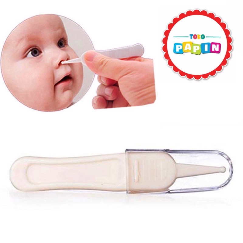 TokoPapin Pinset Penjepit Pembersih Kotoran Hidung Upil Anak Bayi Baby Nose Picker Aman Berkualitas