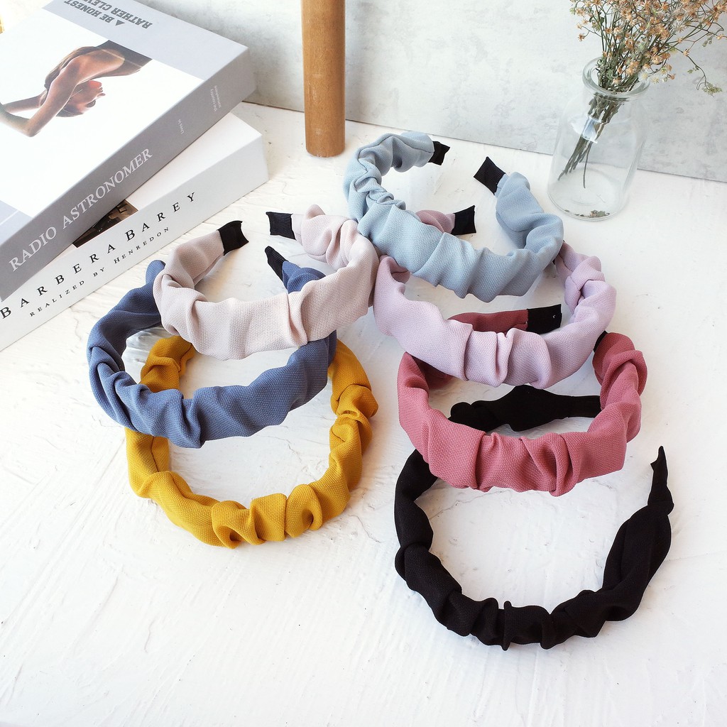 HEADBAND / BANDO KOREA SCRUNCHIE  - 1127