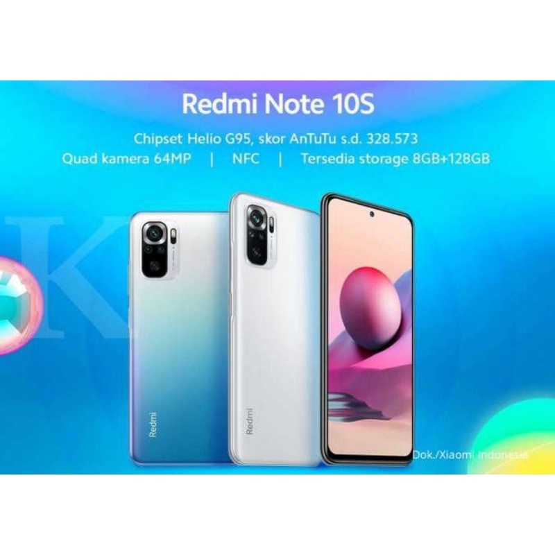 XIOMI REDMI Note 10s RAM 6/64 RAM 8/128