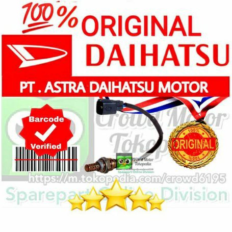 Sensor oksigen SIGRA 1000cc 1200cc Sensor Oksigen CALYA Sensor Oksigen AGYA AYLA ORI DAIHATSU 100%
