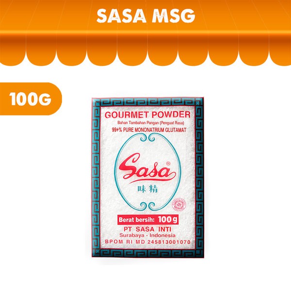 

SASA Penguat Rasa 100gr - Micin MSG Polos