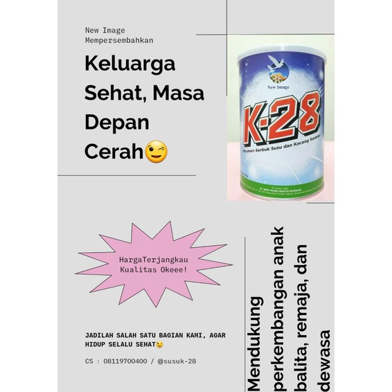 

Susu K28 Penambah Tinggi Badan