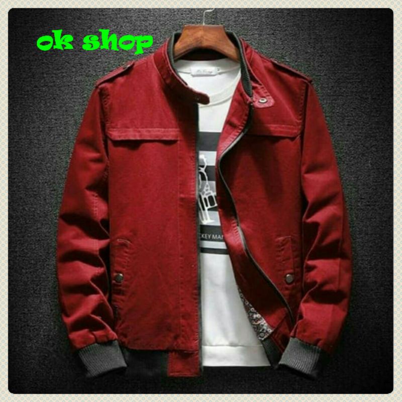 jaket pria terbaru bahan cotton driil