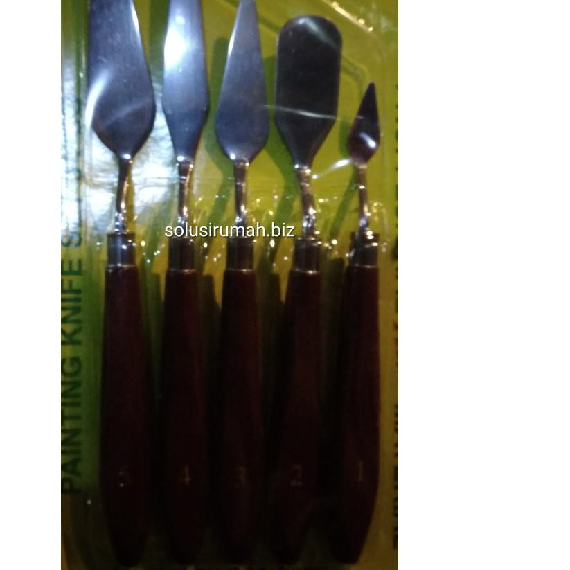 

SALEE -CETOK LUKIS 5pcs alat lukis gambar tools painting