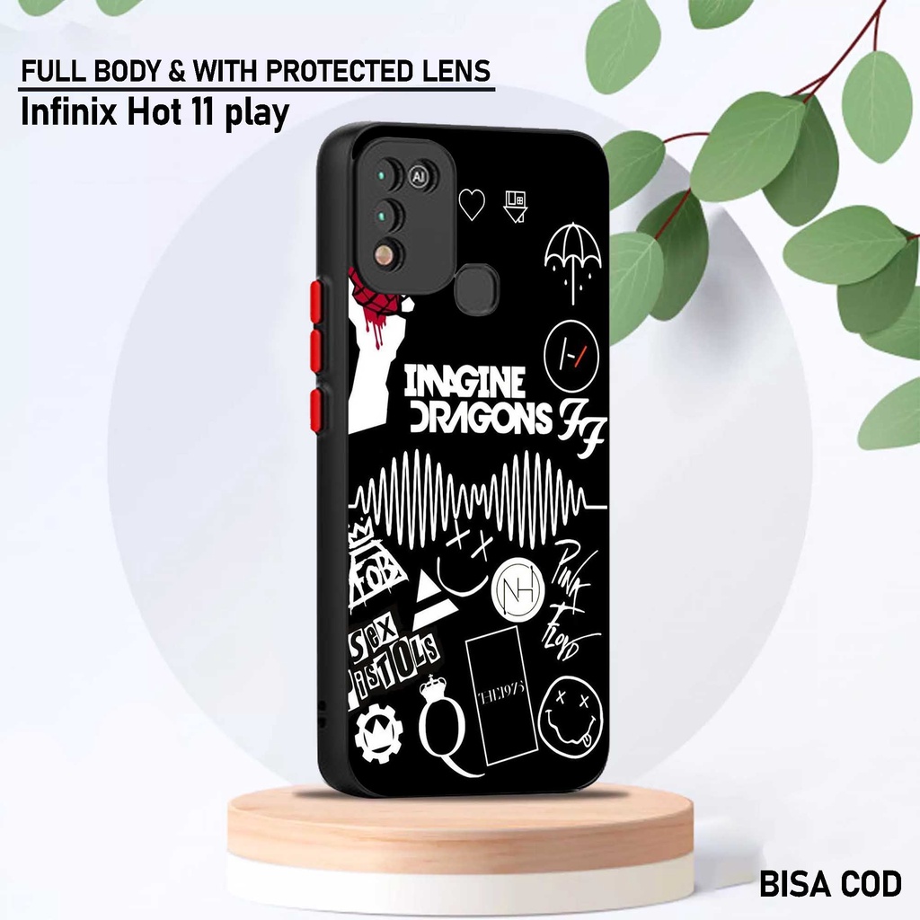 Sukses Case INFINIX HOT 11 PLAY - Softcase Dove Infinix Hot 11 Play - Silikon Hp Infinix  - Silicon 