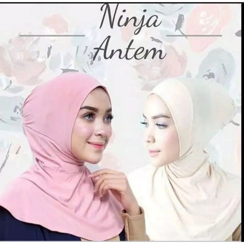 CIPUT NINJA ANTEM RESLETING BELAKANG ( ZIpper) /CIPUT NINJA ANTEM/DALEMAN HIJAB