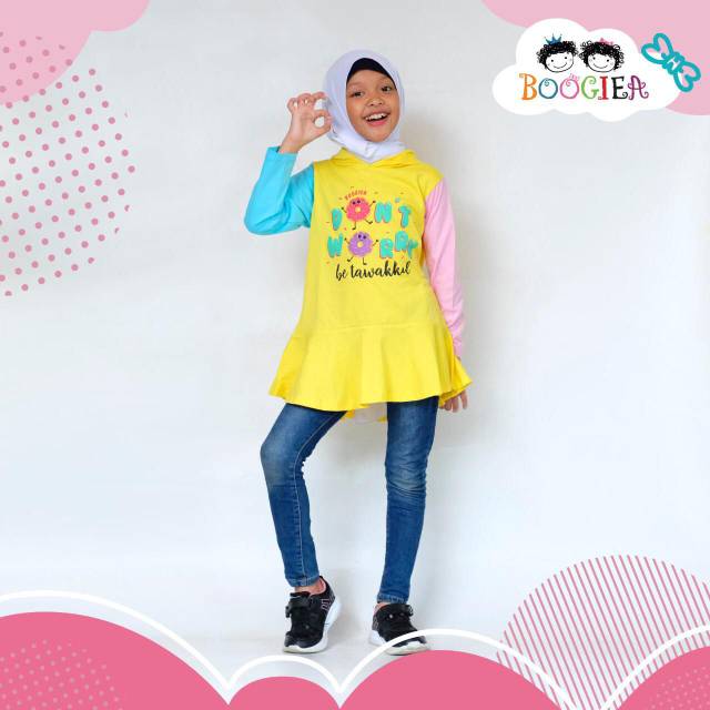 Tunik Anak Hoodie Boogiea