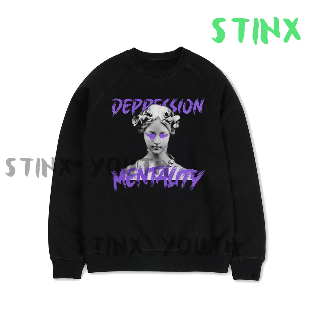 Stinx Youth Crewneck Sweatshirt Depression