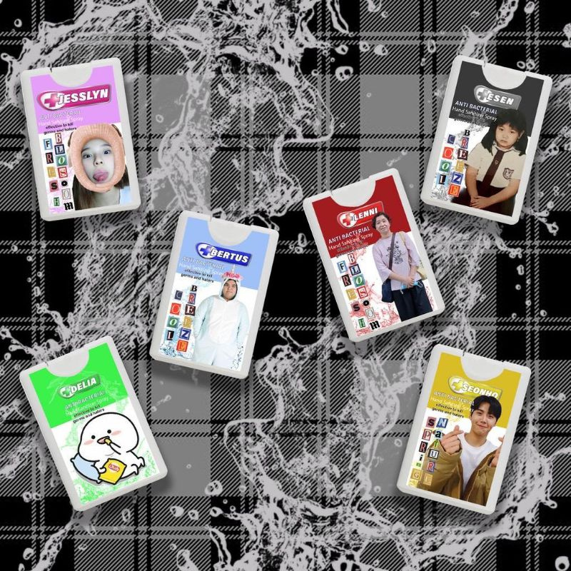 HAND SANITIZER SPRAY ATAU CUSTOM [KPOP VERSION]