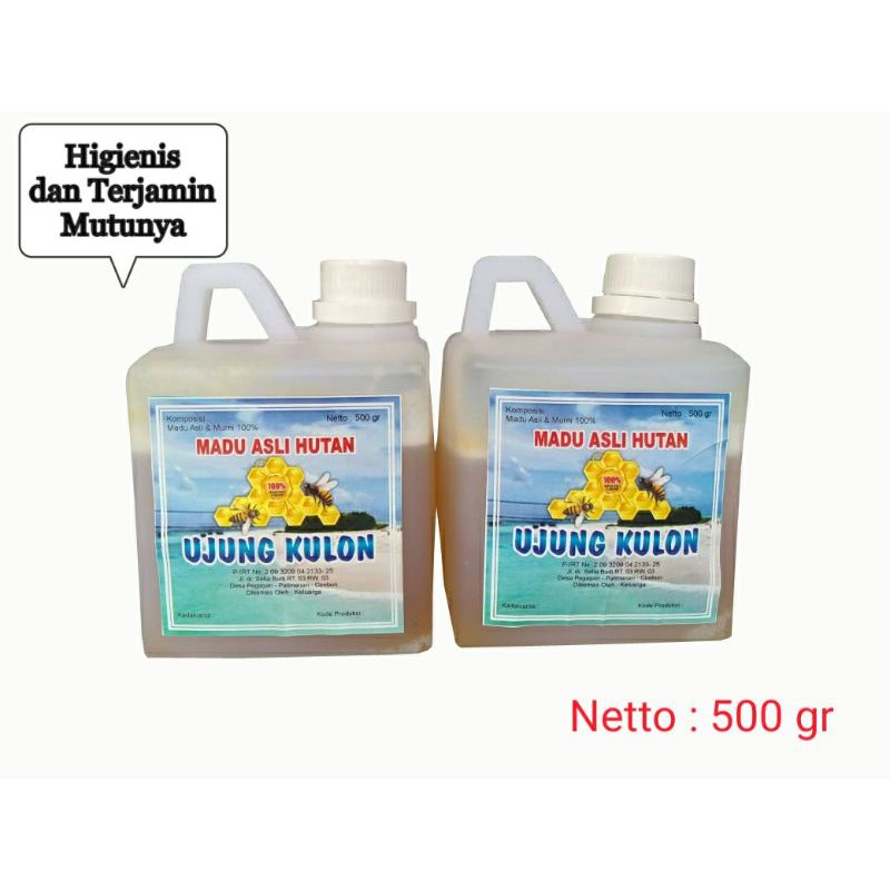 

Madu Asli dan Murni 100% Hutan Ujung Kulon 500gr