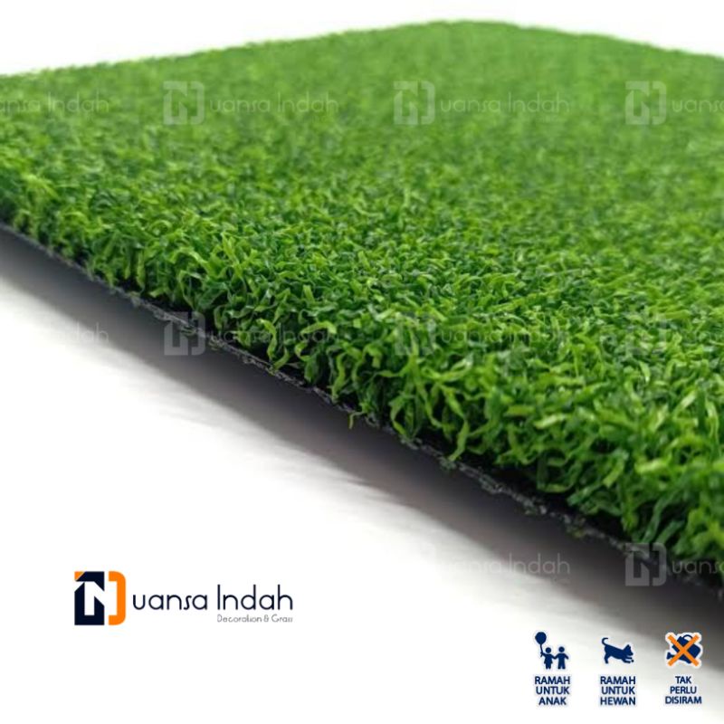 rumput sintetis type golf premium ukuran 100x400 cm