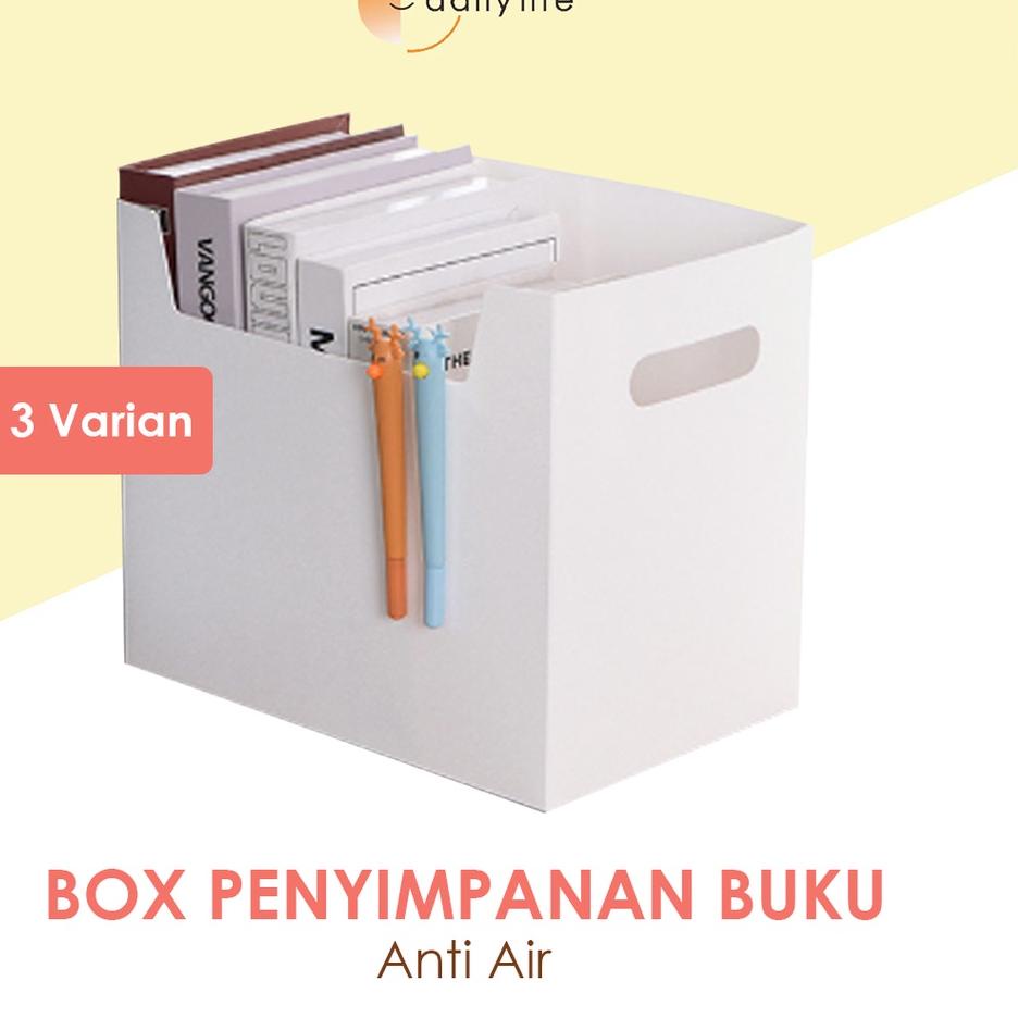 🆓 Kotak Penyimpanan Buku Box Container Anti Air Muat banyak Buku -BOX-BKUGG- Dailylifeid murah