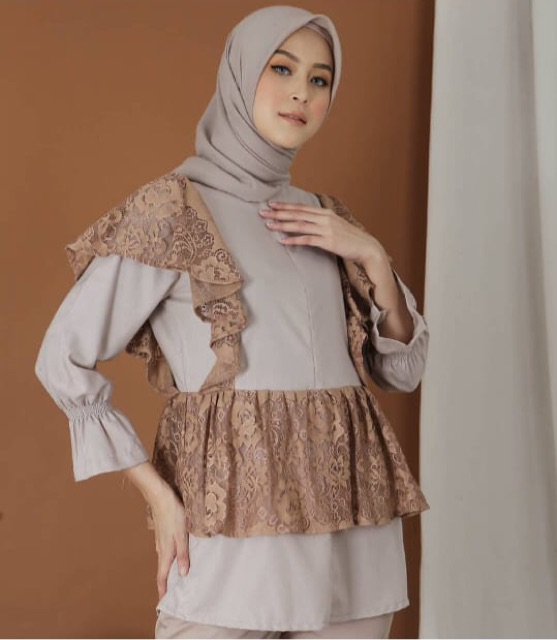 ATASAN, TUNIK, Blouse wanita, atasan wanita, BLOUSE, Fashion muslim, baju wanita, Blouse Brenda