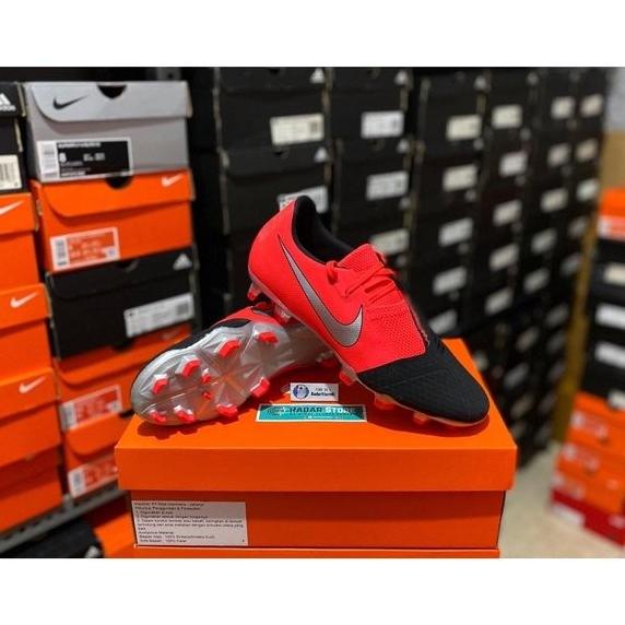 sepatu bola nike phantom venom academy fg black red ao0566 606 dcvd32151
