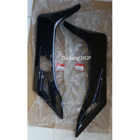 Covet L & R Set Side Black Mettalic PCX 150 CBU 64431/64432-K35-V00ZD Ori HGP Made In Vietnam