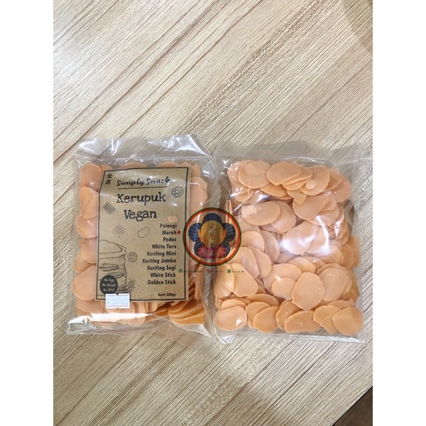 

Kerupuk Vegetarian Vegan Merah 200g