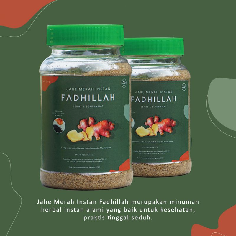 

Jahe Merah Instan Fadhilah
