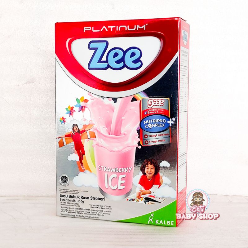 Susu Zee Platinum Strawberry 400gr Exp 21 Februari 2022