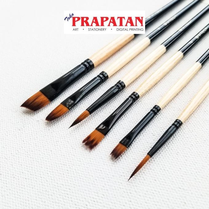 

TERMURAH Kuas Lukis V-TEC set 6 pcs A511/6 / V-TEC Paint Brush/CAT AKRILIK SET/CAT AKRILIK SET 24 WARNA/CAT AKRILIK PASTEL/CAT AIR/CAT AIR LUKIS SET/CAT AIR GIOTTO/KUAS LUKIS 1 SET/KUAS LUKIS KECIL/KUAS LUKIS LENGKAP/KANVAS LUKIS/KANVAS LUKIS