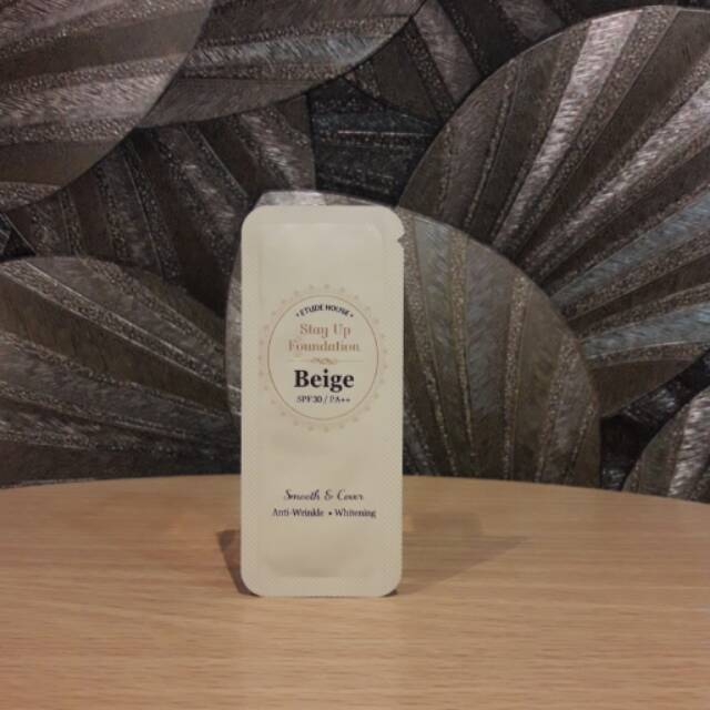 Etude House Stay Up Foundation Beige Spf30/PA++ Sample Size