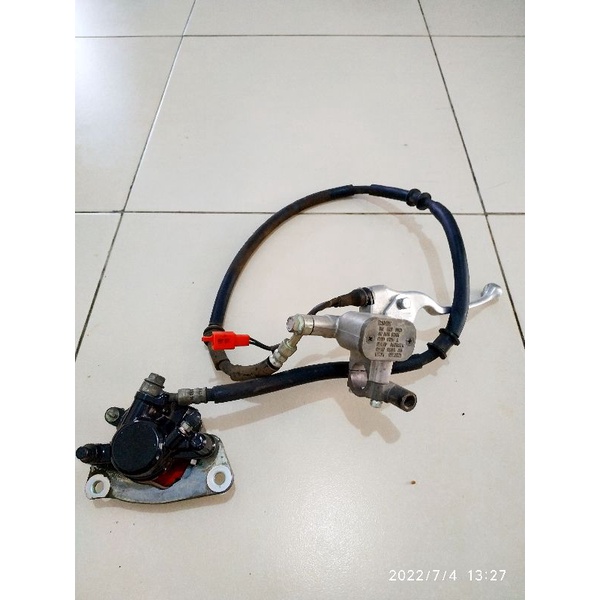 Master Rem Depan Set Kaliper Piston Dan Selang Mio M3 125cc , Mio Z , Soul GT 125 , X-Ride 125 ( Ori