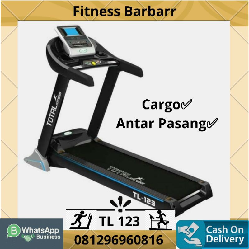 Treadmill Elektrik 3HP TL 123 M
