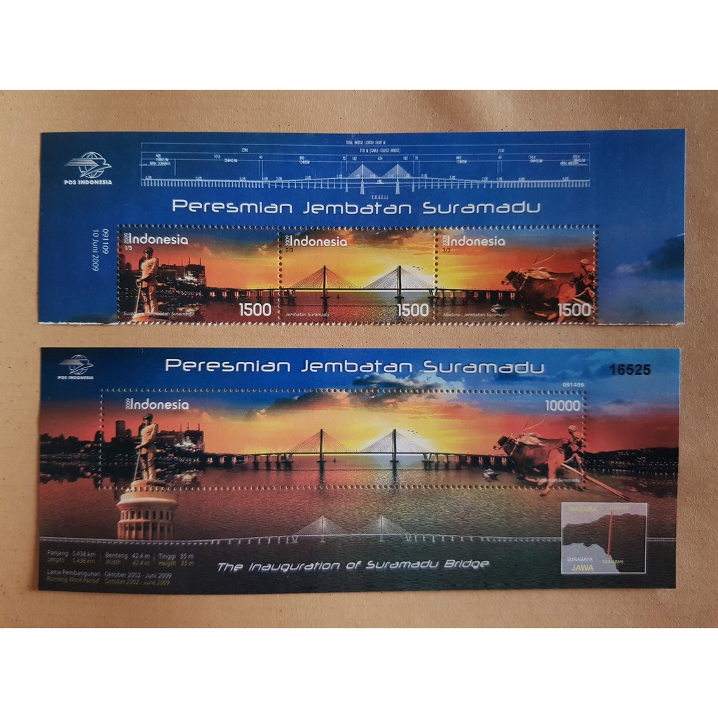 

Perangko Stamps Souvenir Miniature Sheet Lokal Import - Indonesia Thailand China