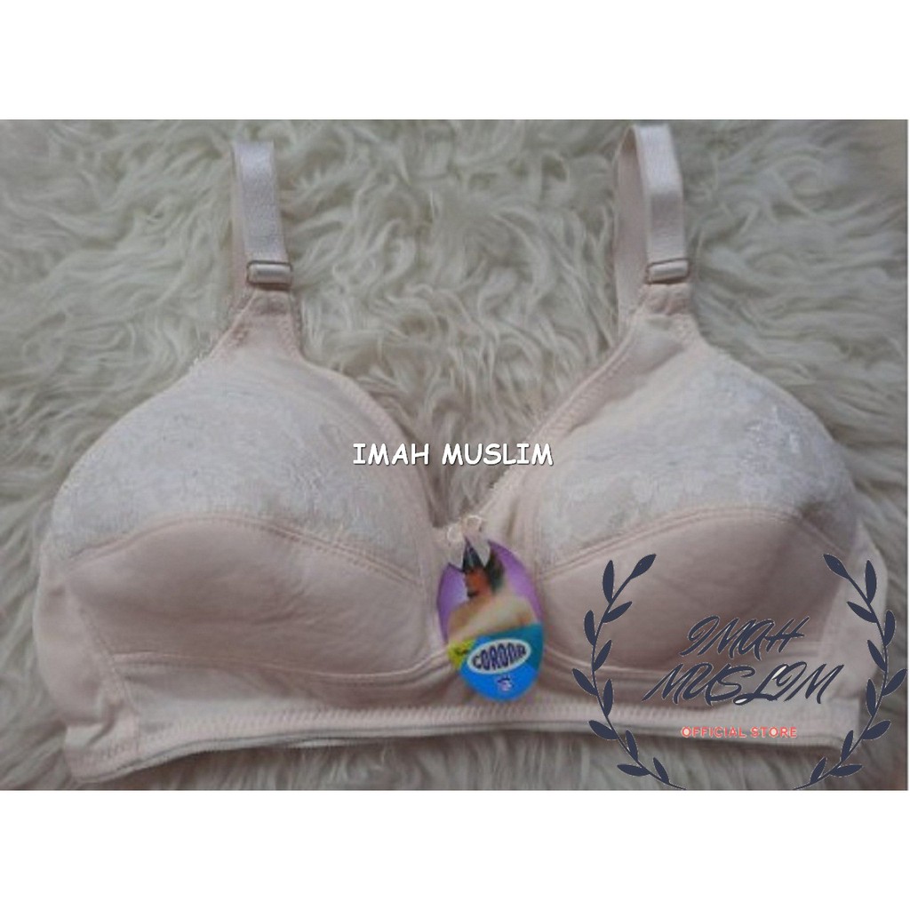 DALAMAN WANITA BRA BH MURAH MODEL RENDA BRUKAT TANPA KAWAT DAN BUSA TIPIS SIZE 34 36 38 40 42