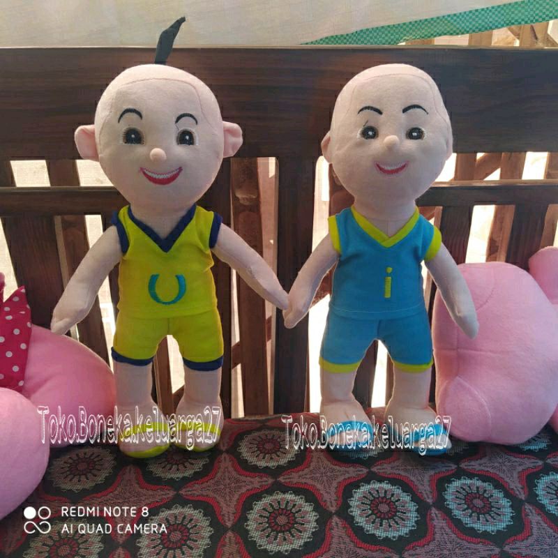 Sepasang Boneka Upin ipin original