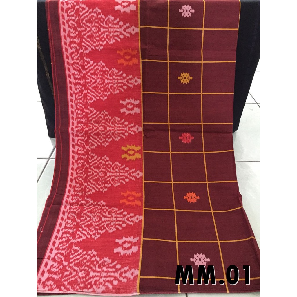 Kamen Endek Kotak Tumpal