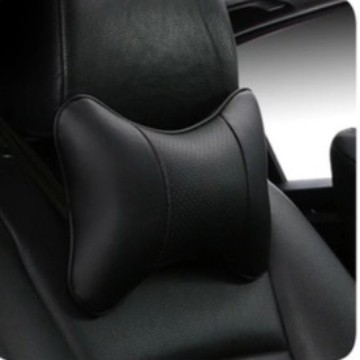 BANTAL LEHER MOBIL CAR HEADREST UNIVERSAL KULIT EMPUK 1 PCS