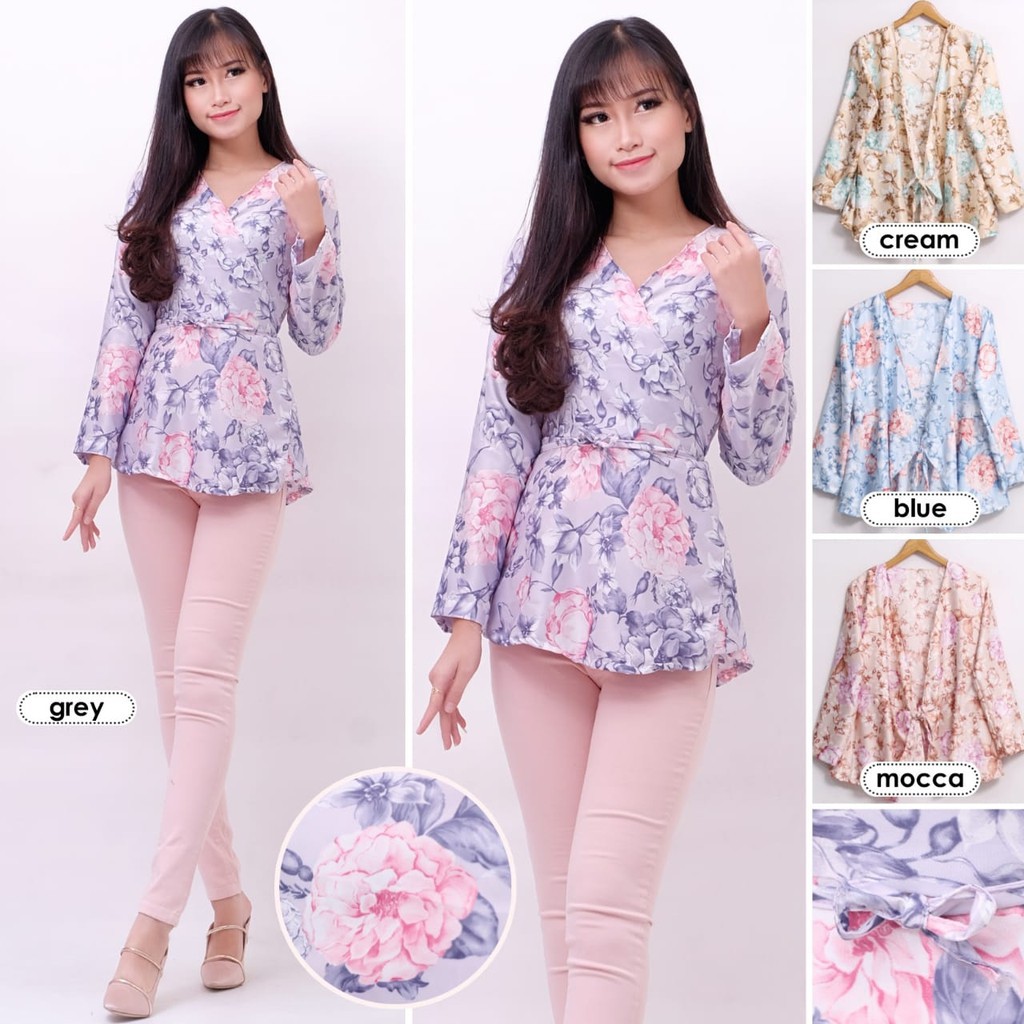 MissMe Kimono Bunga Maxmara All Size