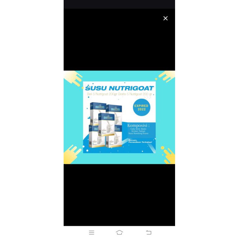 

NutriGoat Susu Kambing (Buy 5 Get 5)