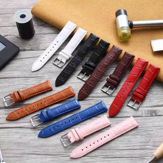 Tali jam Tangan Strap Kulit Genuine leather jam tangan wanita